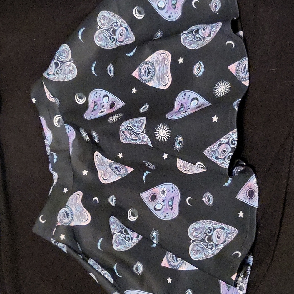 Ouija planchette pastel goth skirt